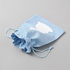 Easter Cloth Storage Pouches ABAG-WH0048-03B-03-2