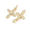 Brass Micro Pave Cubic Zirconia Pendants KK-G544-17G-2