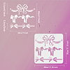 PET Hollow Out Drawing Painting Stencils DIY-WH0391-0198-2