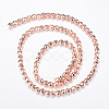 Electroplate Non-magnetic Synthetic Hematite Bead Strands X-G-Q465-16RG-2