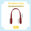 PU Imitation Leather Sew on Bag Straps FIND-WH0110-495B-2