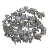 Electroplated Natural Quartz Crystal Beads Strands G-A142-03L-3