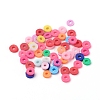 Handmade Polymer Clay Beads CLAY-R067-4.0mm-M1-4