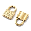 PVD Vacuum Plating 304 Stainless Steel Pendants STAS-R130-28G-2