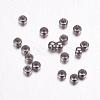 Tarnish Resistant 316 Surgical Stainless Steel Crimp Beads STAS-F117-03P-2