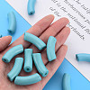 Opaque Acrylic Beads MACR-S372-001B-13-4714-3