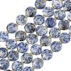 Natural Blue Spot Jasper Beads Strands G-A292-A10-01-3