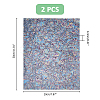 PVC Imitation Abalone Shell Paper DIY-WH0568-53A-2