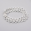 Electroplated Non-magnetic Synthetic Hematite Bead Frame Strands G-F682-05-S-2