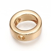 Brass Charms X-ZIRC-I037-01O-G-2