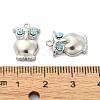 304 Stainless Steel Pendants STAS-L022-338P-3