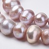 Natural Cultured Freshwater Pearl Beads Strands PEAR-D187-12-3