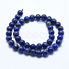 Natural Lapis Lazuli Beads Strands G-E483-17-6mm-2