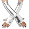 Polyester Long Fingerless Gloves AJEW-WH20018-117A-7