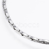 Tarnish Resistant 304 Stainless Steel Boston Link Chain Bracelets BJEW-K172-26P-2
