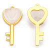Natural Quartz Crystal Pendants G-N326-158-19-2