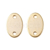 Brass Connector Charms KK-P310-15G-1