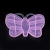 Butterfly Plastic Bead Storage Containers CON-Q023-14A-2
