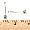 Tarnish Resistant 304 Stainless Steel Threaded Ball Eyepin STAS-M330-01A-P-4