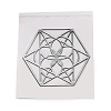 Self Adhesive Brass Stickers DIY-I044-04P-1