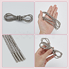 Rubber Rhinestone Shoelaces AJEW-WH0752-498A-3