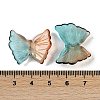 Spray Painted Glass Beads GLAA-Z007-02J-3