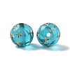 Transparent Acrylic Beads X-OACR-E015-19-3
