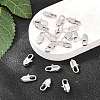 SHEGRACE Brass Lobster Claw Clasps XGR0006P-07P-4