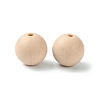 Round Food Grade Eco-Friendly Silicone Focal Beads SIL-F003-01A-3