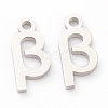 Non-Tarnish 304 Stainless Steel Charms STAS-G244-01B-1