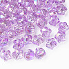 1-Hole Transparent Acrylic Buttons MACR-S373-129-C06-1