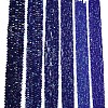 Electroplate Opaque Solid Color Glass Beads Strands EGLA-A044-P8mm-L07-2