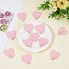 12Pcs Iron Heart-shaped Adhesive Hook AJEW-CN0005-59B-4