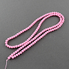 Painted Glass Beads Strands X-DGLA-S071-10mm-37-2