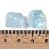 Spray Painted Glass Beads GLAA-Z007-04I-3
