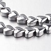 Electroplate Non-magnetic Synthetic Hematite Bead Strands G-F300-22A-01-1