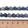 Natural Blue Aventurine Beads Strands G-Z119-A38-02-6