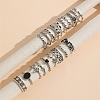 19Pcs Alloy Enamel Finger Cuff Rings Sets FS-WG6B9E0-01-2