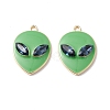 Alloy Enamel Pendants ENAM-B048-02B-2