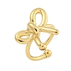 Ion Plating(IP) 304 Stainless Steel Open Cuff Rings for Women RJEW-S409-01G-04-1