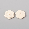 2-Hole Natural Wood Buttons WOOD-E010-16-4