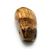 Natural Tiger Eye Gemstone Beads X-G-S218-20-2