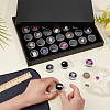 Acrylic Diamnond Gemstone Display Boxes CON-WH0089-170A-3