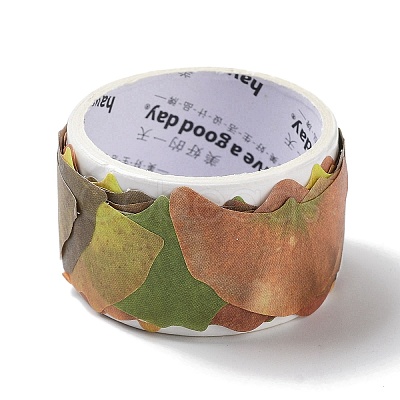 Paper Fallen Leaves Sticker Rolls DIY-C080-01A-1