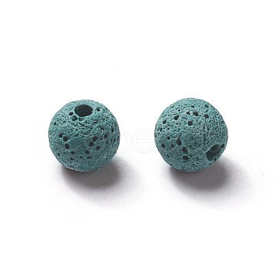 Unwaxed Natural Lava Rock Beads X-G-F325-8mm-A05-1