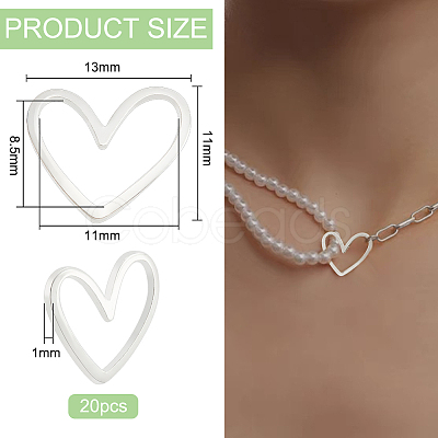20Pcs Brass Linking Rings KK-BC0011-91-1
