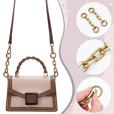 Aluminum Cross Chain Link Bag Strap Extender FIND-WH0418-79AB-1