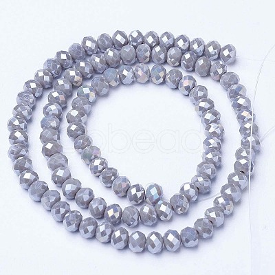 Electroplate Glass Beads Strands LS-EGLA-A034-P10mm-B17-1