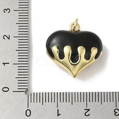 Rack Plating Brass Enamel Pendants KK-S366-05G-03-1