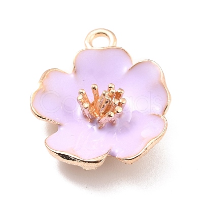 Alloy Enamel Pendants ENAM-E361-01KCG-05-1